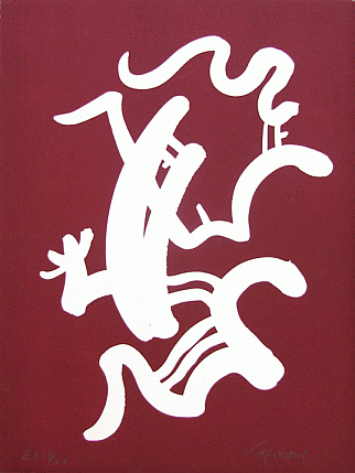 La grenouille au miroir